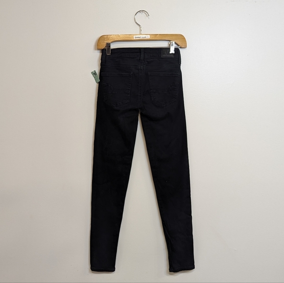 AMERICAN EAGLE OUTFITTERS black jegging stretch jeans - Picture 3 of 6